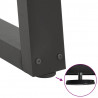 Nogi do stolika kawowego w kształcie litery V 2 szt. Antracyt 70x(30-31,3) cm Stal