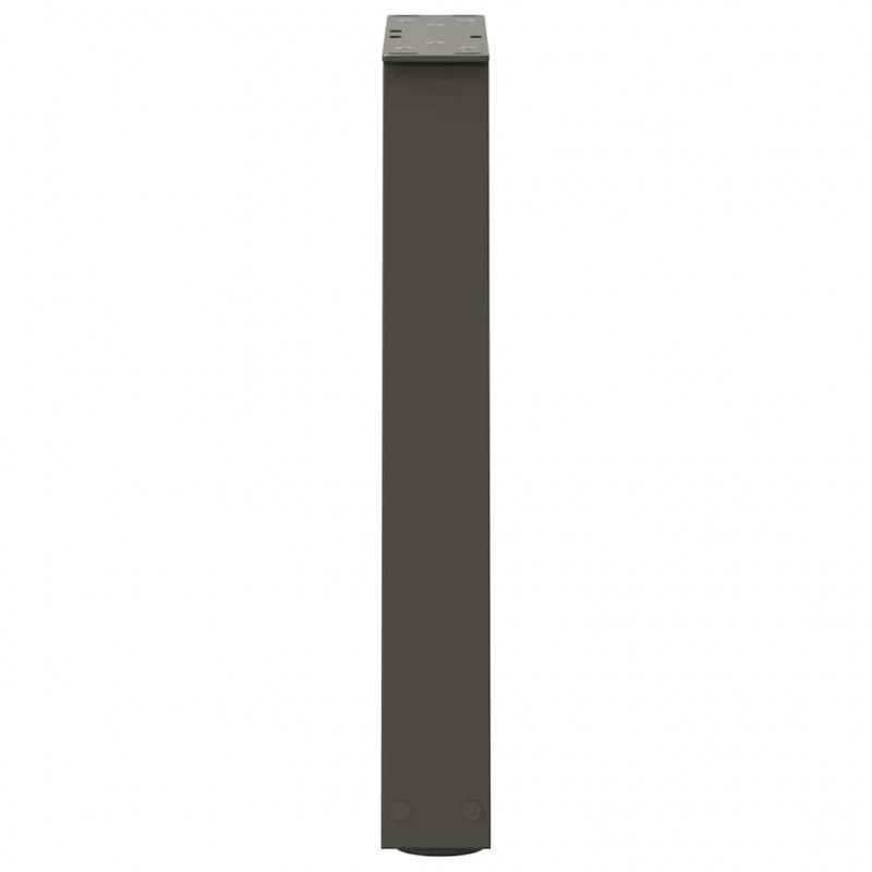 Nogi do stolika kawowego w kształcie litery V 2 szt. Antracyt 28x(42-43,3) cm Stal