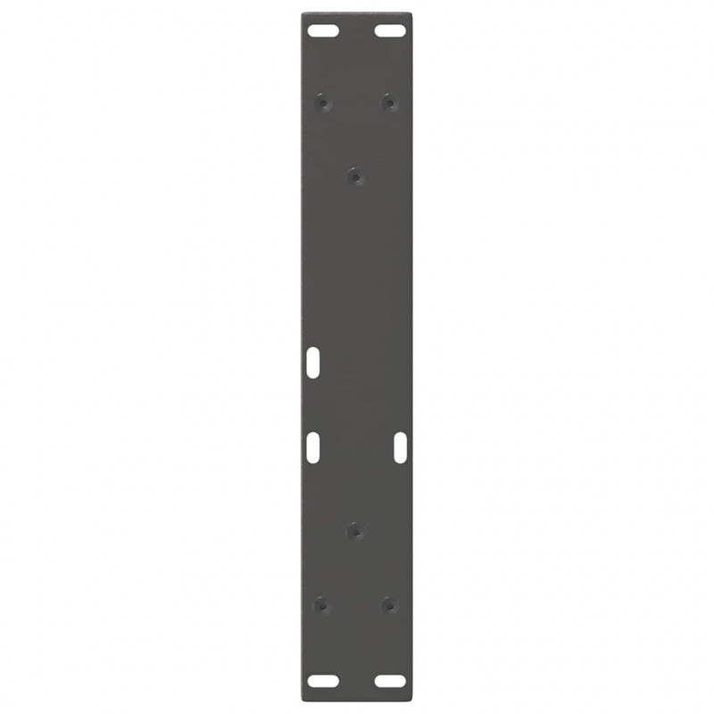 Nogi do stolika kawowego w kształcie litery V 2 szt. Antracyt 28x(42-43,3) cm Stal