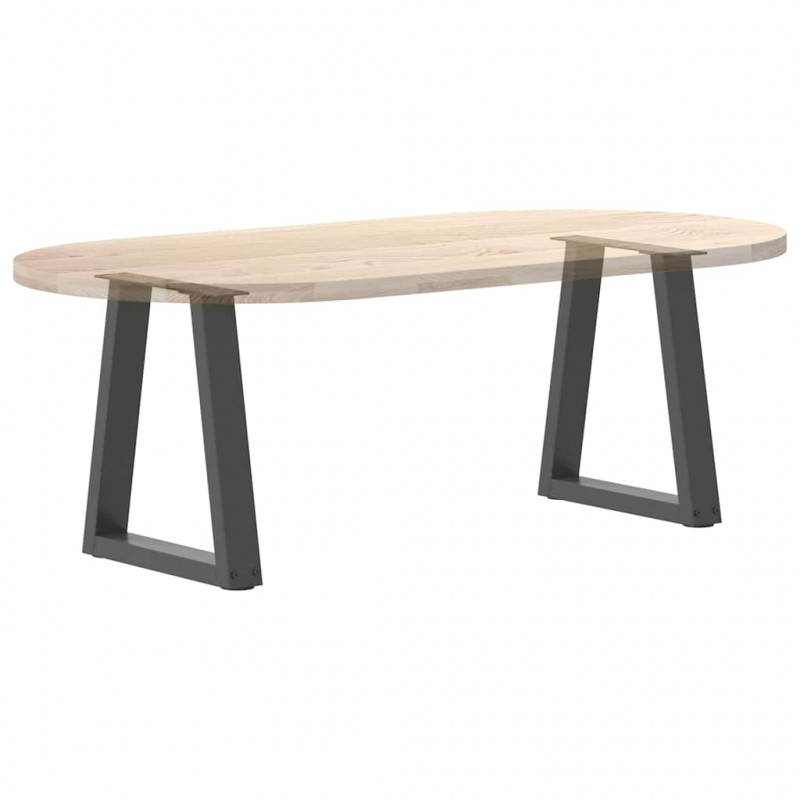 Nogi do stolika kawowego w kształcie litery V 2 szt. Antracyt 28x(42-43,3) cm Stal