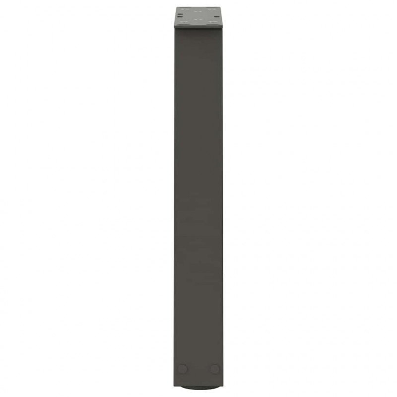 Nogi do stolika kawowego w kształcie litery V 2 szt. Antracyt 38x(42-43,3) cm Stal