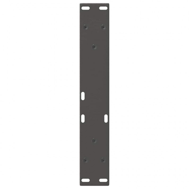 Nogi do stolika kawowego w kształcie litery V 2 szt. Antracyt 38x(42-43,3) cm Stal