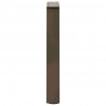 Nogi do stolika kawowego w kształcie litery V 2 szt. Naturalna stal 38x(42-43,3) cm Stal