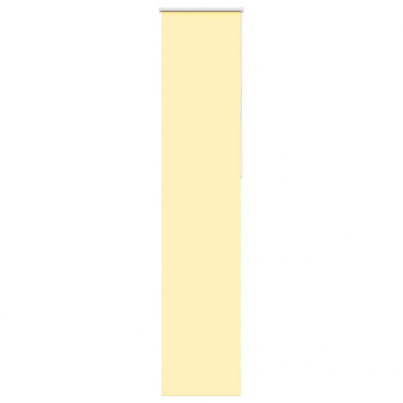 Roleta zaciemniająca Żółta 40x230 cm Szerokość tkaniny 35,7 cm
