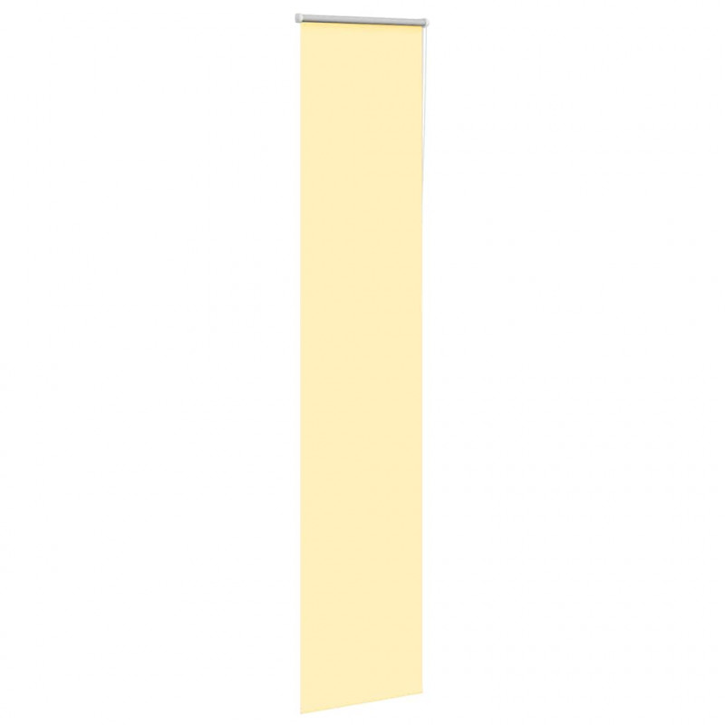 Roleta zaciemniająca Żółta 40x230 cm Szerokość tkaniny 35,7 cm
