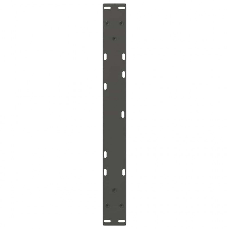 Nogi do stolika kawowego w kształcie litery V 2 szt. Antracyt 50x(42-43,3) cm Stal