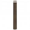 Nogi do stolika kawowego w kształcie litery V 2 szt. Naturalna stal 60x(42-43,3) cm Stal