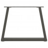 Nogi do stolika kawowego w kształcie litery V 2 szt. Antracyt 70x(42-43,3) cm Stal