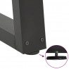 Nogi do stolika kawowego w kształcie litery V 2 szt. Antracyt 70x(42-43,3) cm Stal