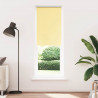 Roleta zaciemniająca Żółta 80x230 cm Szerokość tkaniny 75,7 cm