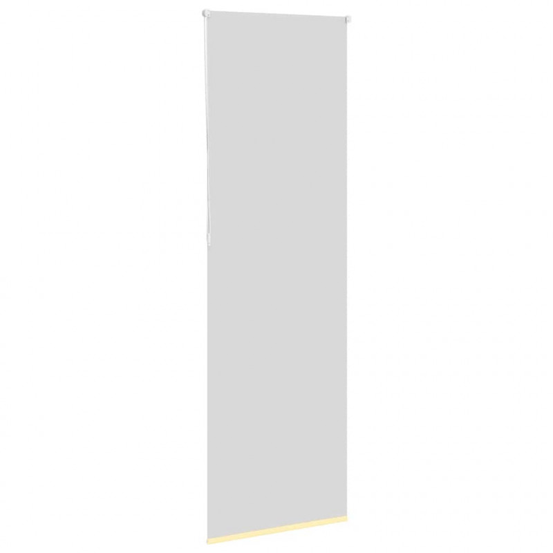 Roleta zaciemniająca Żółta 80x230 cm Szerokość tkaniny 75,7 cm