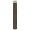 Nogi do stolika kawowego w kształcie litery V 2 szt. Naturalna stal 70x(42-43,3) cm Stal
