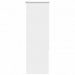 Roleta zaciemniająca biała 45x150 cm Szerokość tkaniny 40,7 cm