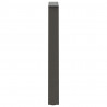 Nogi do stołu jadalnego w kształcie litery V 2 szt. Antracyt 50x(72-73,3) cm Stal