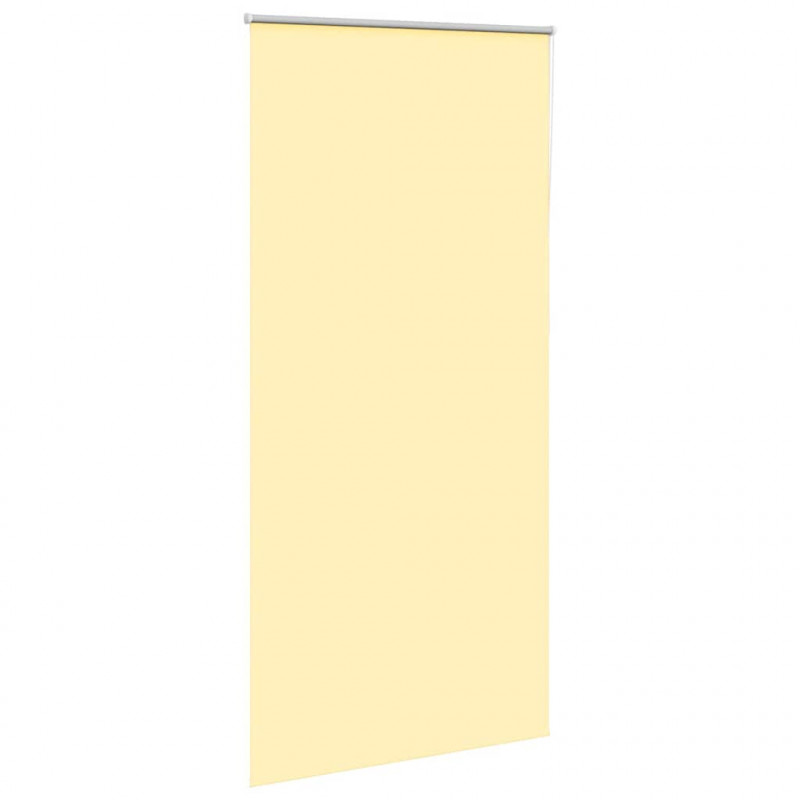 Roleta zaciemniająca Żółta 90x230 cm Szerokość tkaniny 85,7 cm