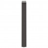 Nogi do stołu jadalnego w kształcie litery V 2 szt. Antracyt 60x(72-73,3) cm Stal