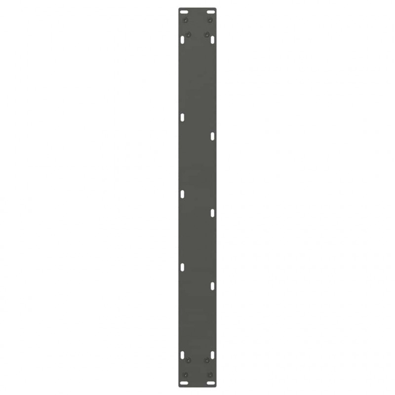Nogi do stołu jadalnego w kształcie litery V 2 szt. Antracyt 70x(72-73,3) cm Stal