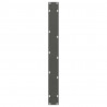 Nogi do stołu jadalnego w kształcie litery V 2 szt. Antracyt 70x(72-73,3) cm Stal
