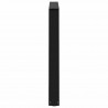 Nogi do stołu jadalnego w kształcie litery V 2 szt. Czarne 90x(72-73,3) cm Stal
