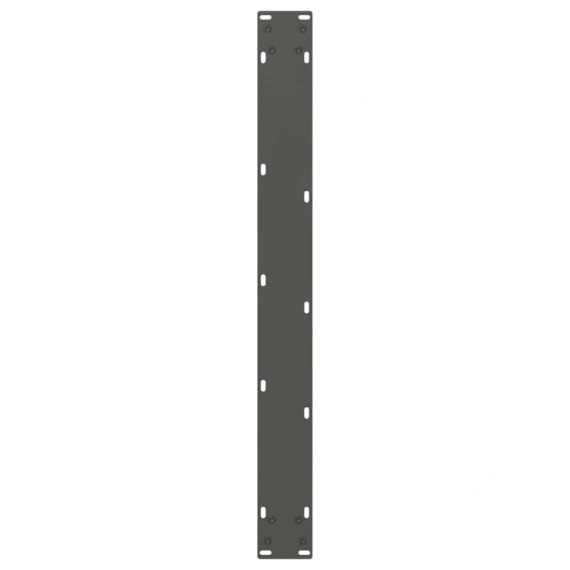 Nogi do stołu jadalnego w kształcie litery V 2 szt. Antracyt 90x(72-73,3) cm Stal