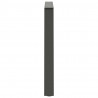 Nogi do stołu jadalnego w kształcie litery V 2 szt. Antracyt 100x(72-73,3) cm Stal