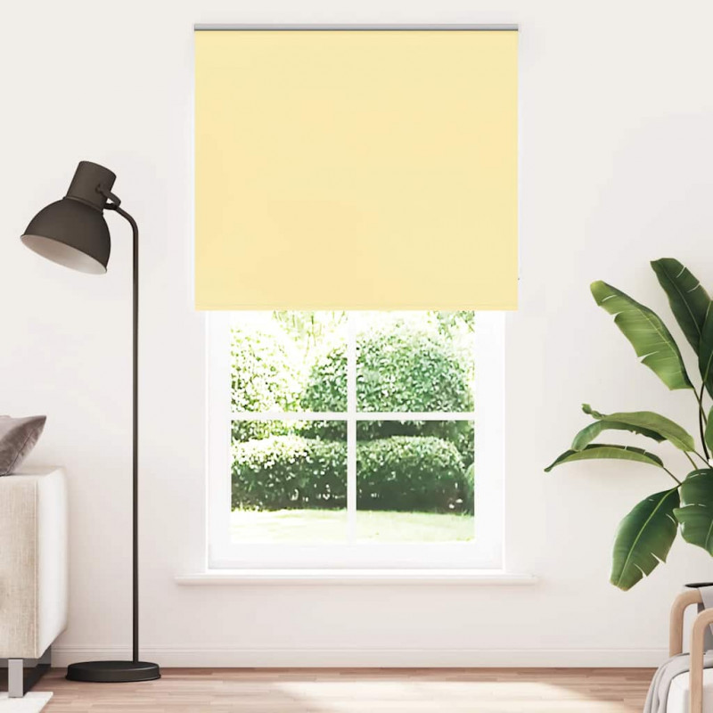 Roleta zaciemniająca Żółta 140x230 cm Szerokość tkaniny 136,6cm