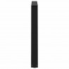 Nogi do stołu jadalnego w kształcie litery V 3 szt. Czarne 90x(72-73,3) cm Stal