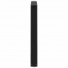 Nogi do stołu jadalnego w kształcie litery V 3 szt. Czarne 100x(72-73,3) cm Stal