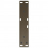 Nogi do stolika kawowego w kształcie litery V 2 szt. Naturalna stal 40x(30-31,3) cm Stal