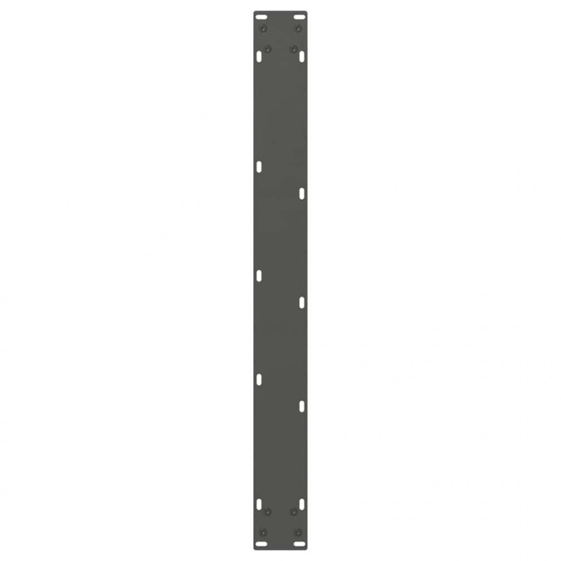 Nogi do stołu jadalnego w kształcie litery V 3 szt. Antracyt 100x(72-73,3) cm Stal