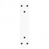 Nogi do stolika kawowego w kształcie litery V 2 szt. Białe 30x(30-31,3) cm Stal