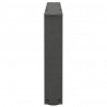 Nogi do stolika kawowego w kształcie litery V 2 szt. Antracyt 50x(30-31,3) cm Stal