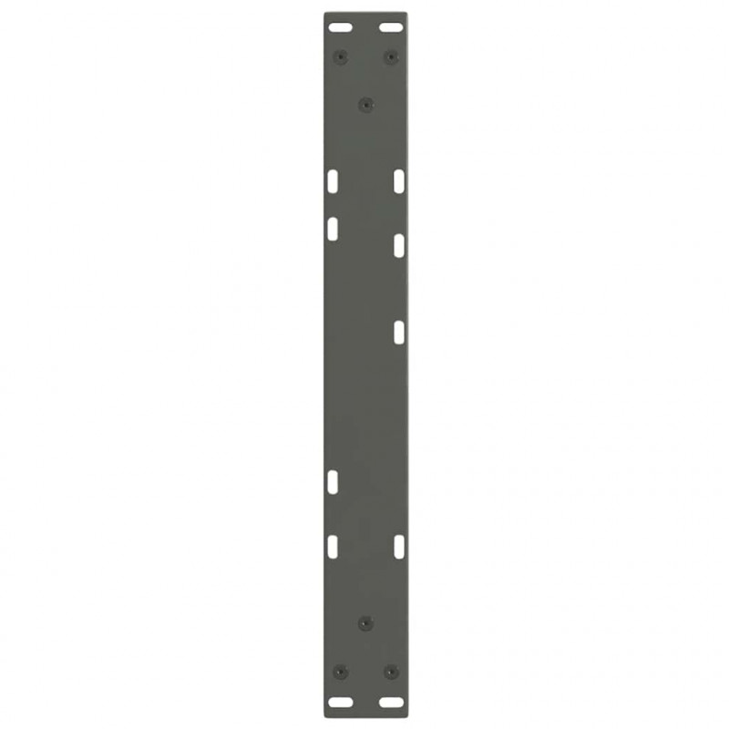 Nogi do stolika kawowego w kształcie litery V 2 szt. Antracyt 50x(30-31,3) cm Stal