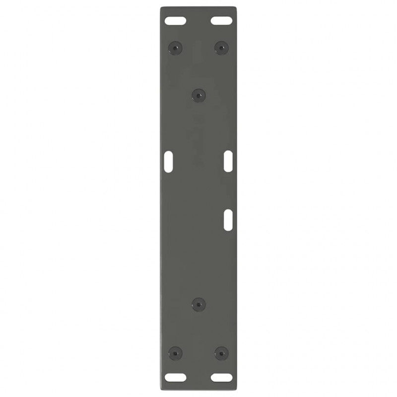 Nogi do stolika kawowego w kształcie litery V 2 szt. Antracyt 30x(30-31,3) cm Stal