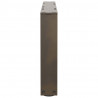 Nogi do stolika kawowego w kształcie litery V 2 szt. Naturalna stal 50x(30-31,3) cm Stal