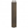 Nogi do stolika kawowego w kształcie litery V 2 szt. Naturalna stal 30x(30-31,3) cm Stal