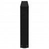 Nogi do stolika kawowego w kształcie litery V 2 szt. Czarne 60x(30-31,3) cm Stal