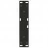 Nogi do stolika kawowego w kształcie litery V 2 szt. Czarne 40x(30-31,3) cm Stal