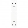 Nogi do stolika kawowego w kształcie litery V 2 szt. Białe 40x(30-31,3) cm Stal