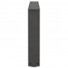 Nogi do stolika kawowego w kształcie litery V 2 szt. Antracyt 60x(30-31,3) cm Stal