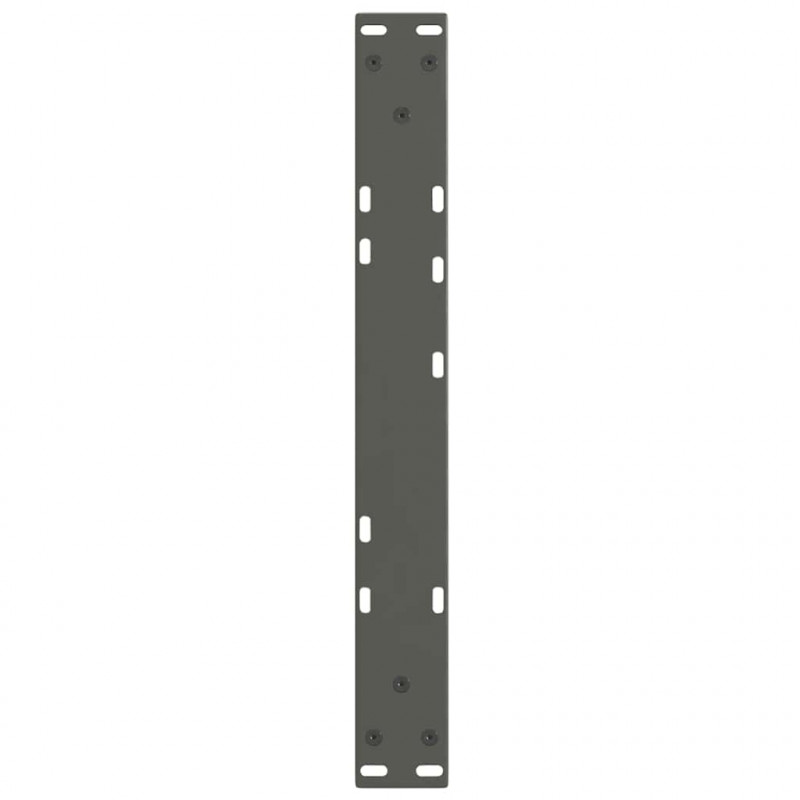 Nogi do stolika kawowego w kształcie litery V 2 szt. Antracyt 60x(30-31,3) cm Stal