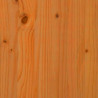 Ławka ogrodowa Brązowy 119 x 44 x 76 cm Lite drewno sosnowe