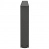 Nogi do stolika kawowego w kształcie litery V 2 szt. Antracyt 70x(30-31,3) cm Stal