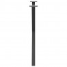 Nogi do stołu jadalnego w kształcie litery X 2 szt. Antracyt 70x(72-73) cm Stal