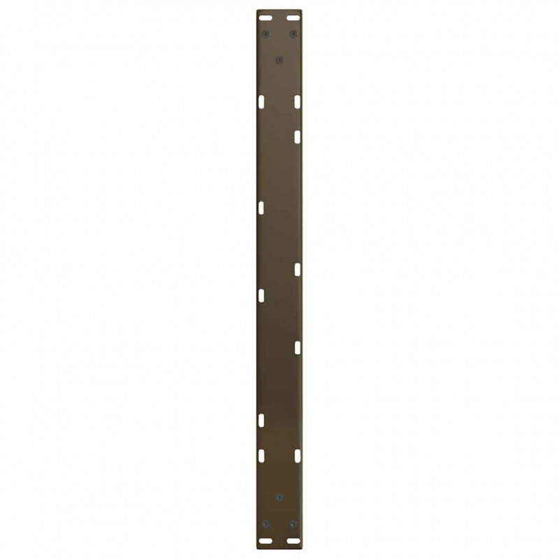 Nogi do stolika kawowego w kształcie litery V 2 szt. Naturalna stal 70x(30-31,3) cm Stal