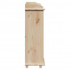 Regał na wino Naturalny 58 x 28 x 90 cm Drewno sosnowe