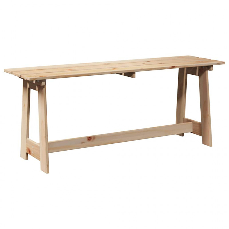 Ławka ogrodowa Naturalny 119 x 47 x 35 cm Drewno sosnowe