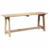 Ławka ogrodowa Naturalny 119 x 47 x 35 cm Drewno sosnowe