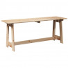 Ławka ogrodowa Naturalny 119 x 47 x 35 cm Drewno sosnowe