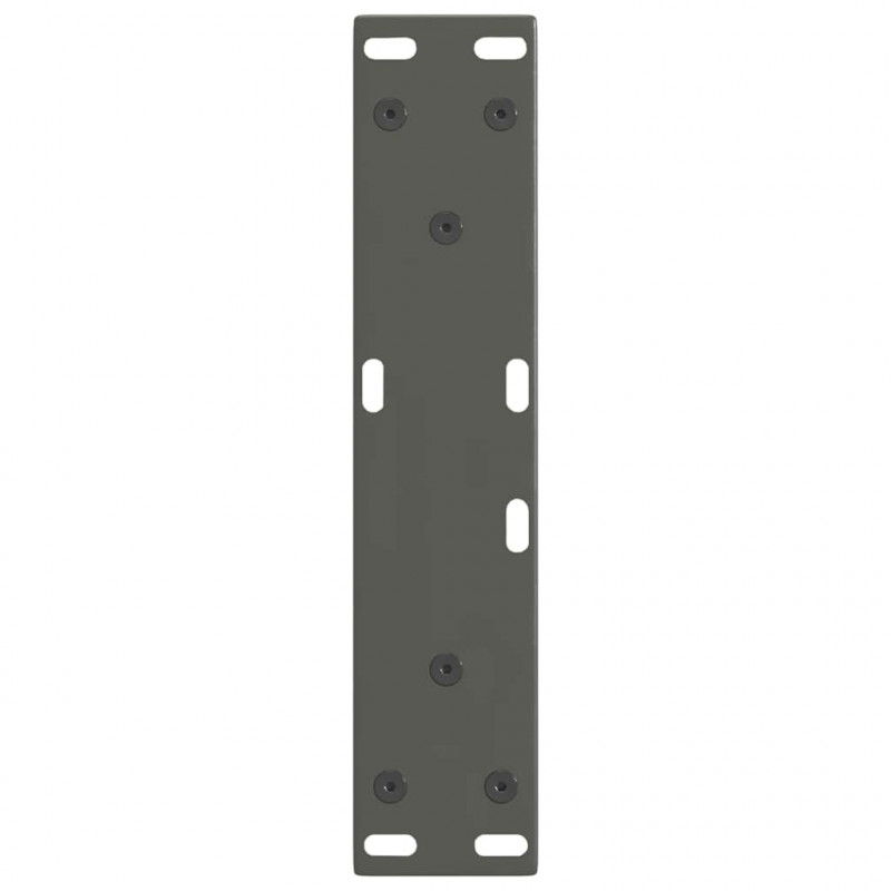 Nogi do stolika kawowego w kształcie litery V 2 szt. Antracyt 28x(42-43,3) cm Stal